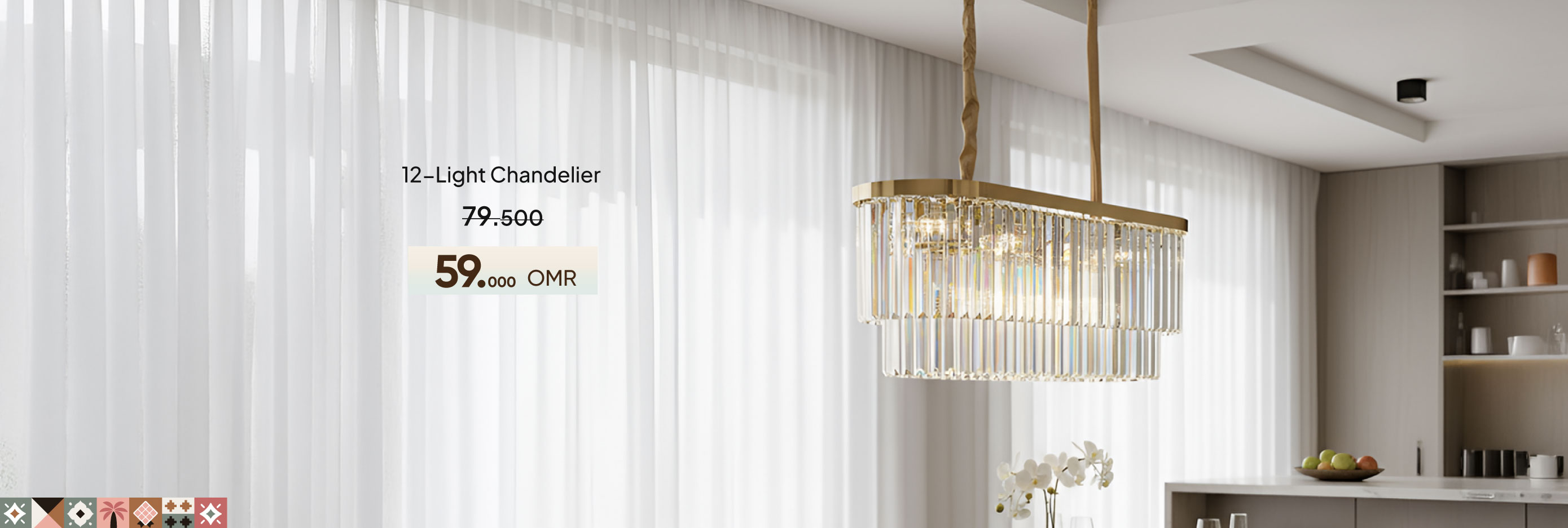 NASO26-L-CB-12-Light Chandelier