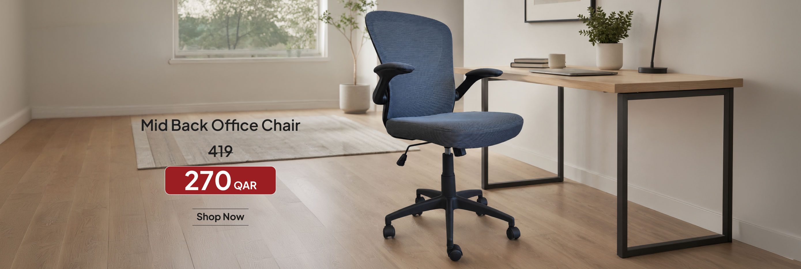 SOQ26-HO-CBJ-Mid Back Office Chair