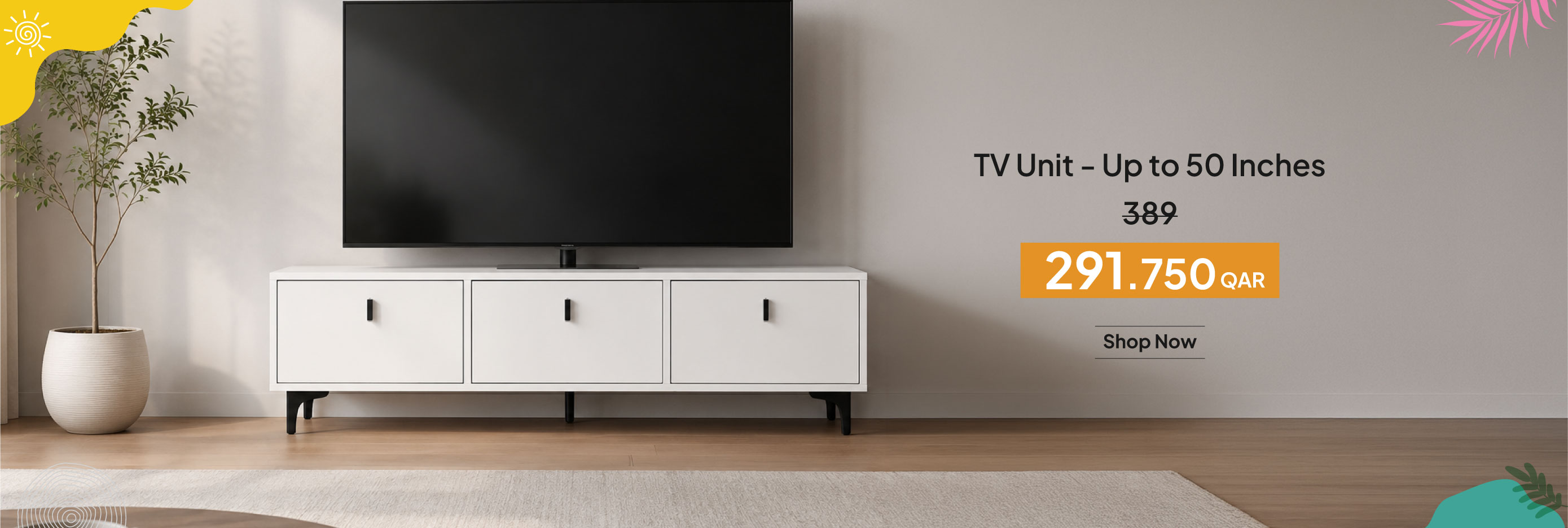 SSQ26-FA-CB-TV Unit - Upto 50 Inch
