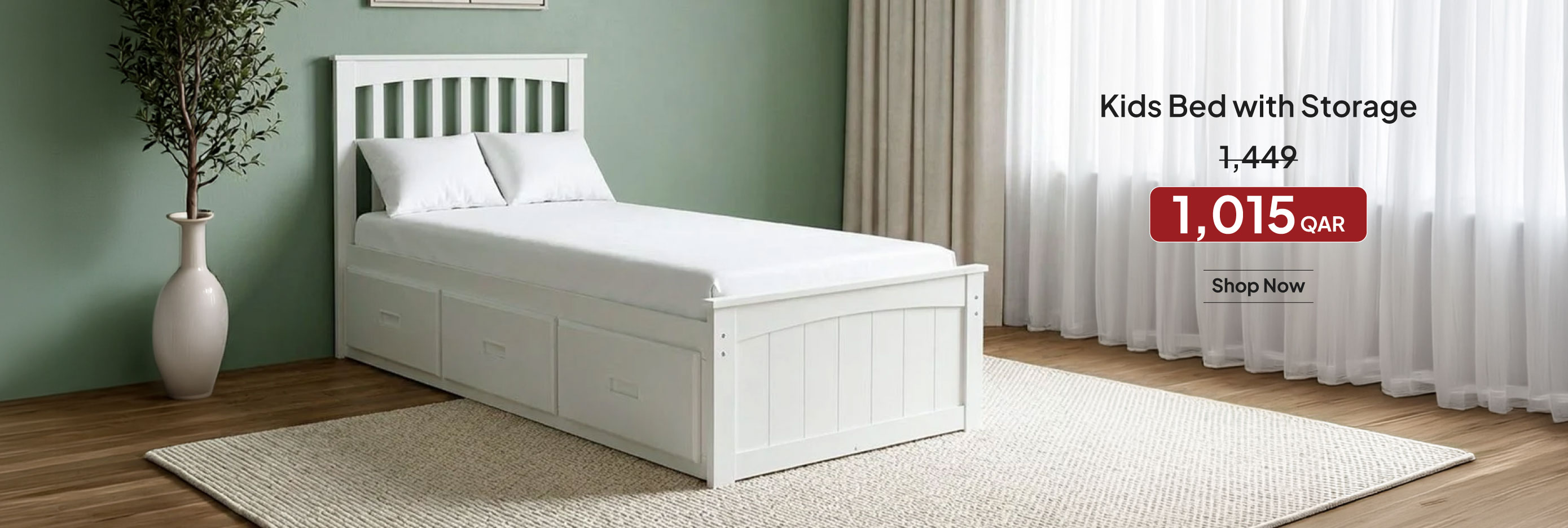 SOQ26-Kids-CBA-Kids Bed w Storage