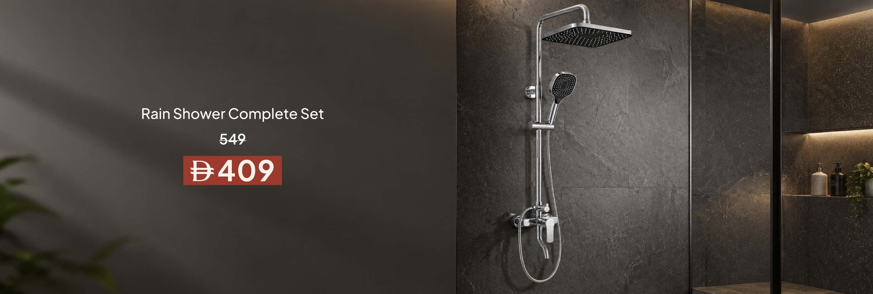 HFU26-ST-CB-R Shower Complete Set
