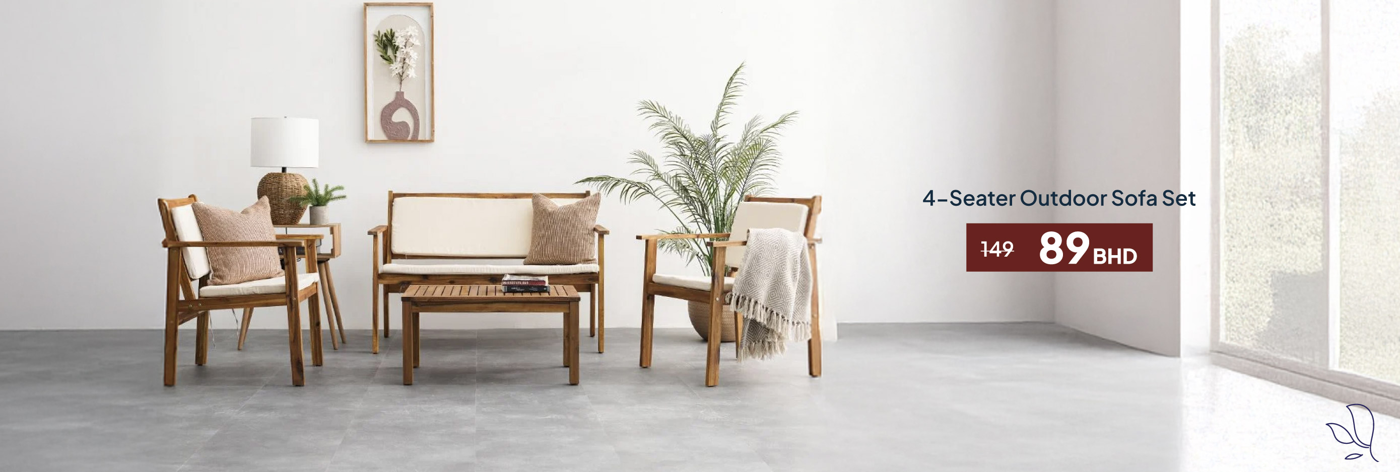 SFB26A-OD-CB-4-S Outdoor Sofa Set