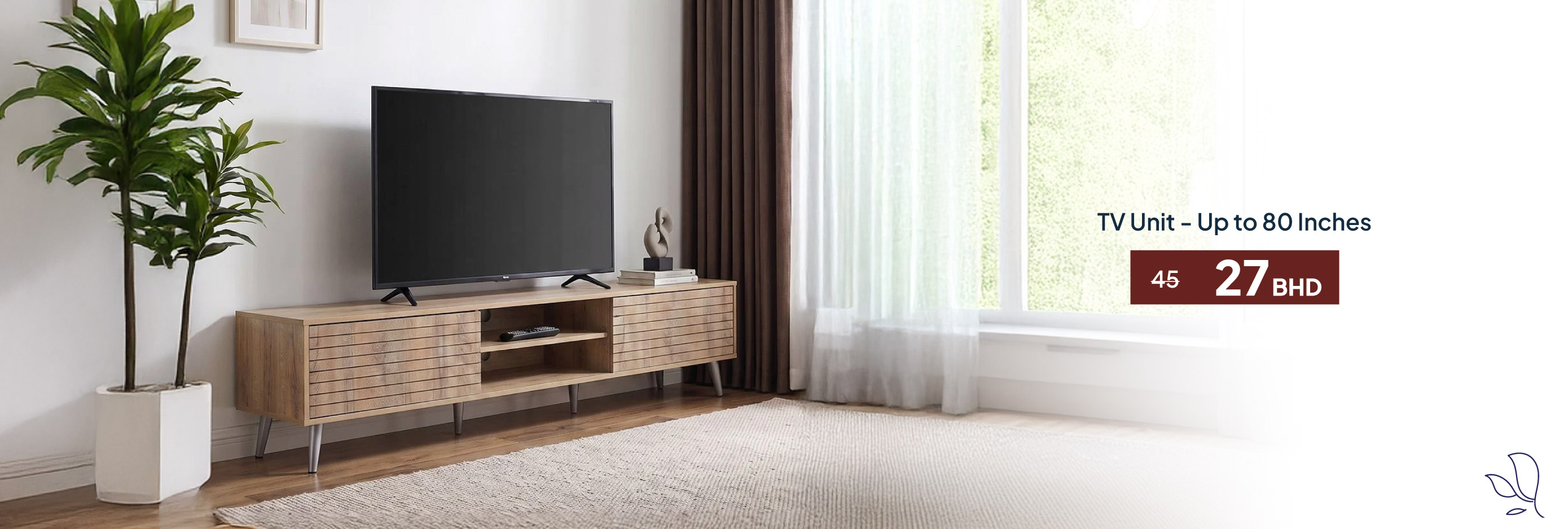 SFB26-LR-CB-TV Unit - Up to 80 Inch