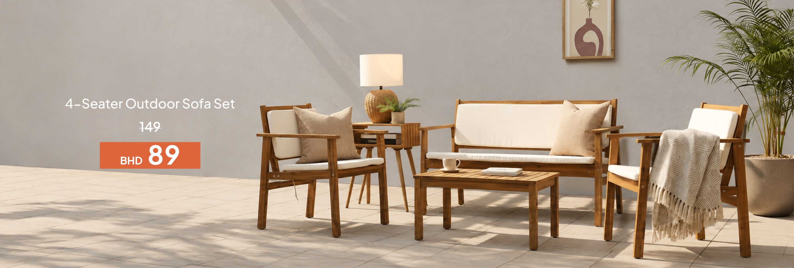 SSSB26-OD-CB-4-S Outdoor Sofa Set