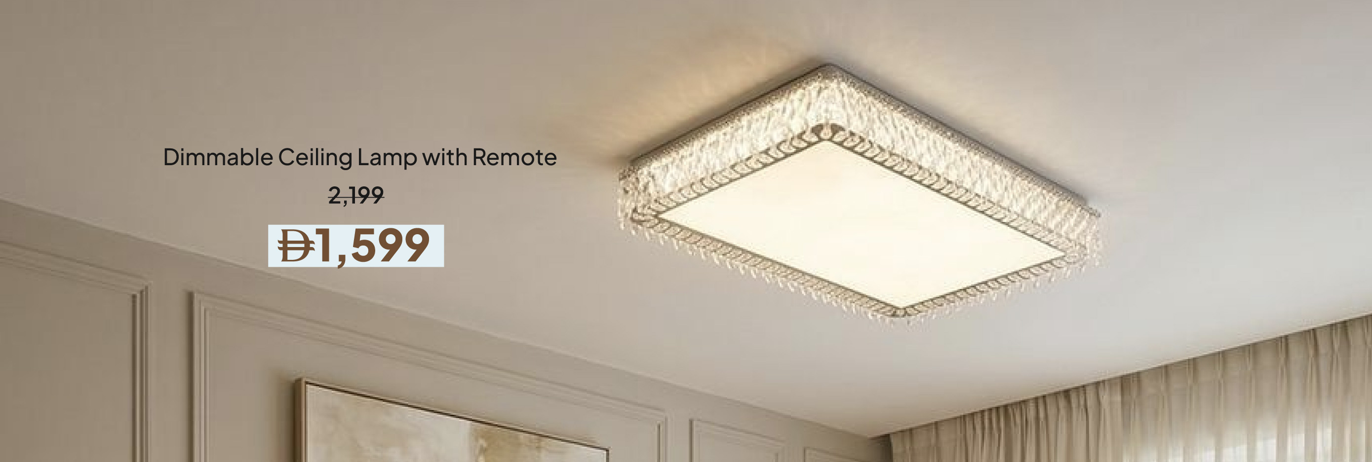 SSU26-LT-CB-Dimmable Ceiling Lamp