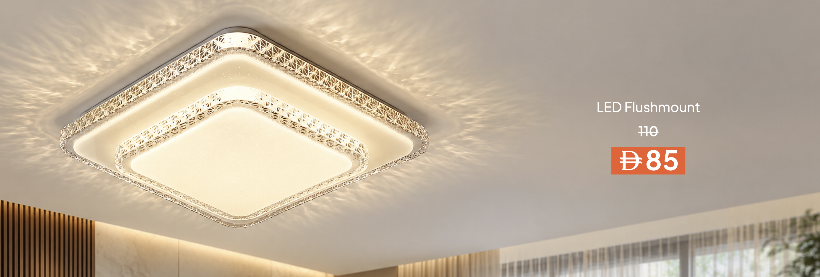 SSSU26-LT-CB-LED Flushmount