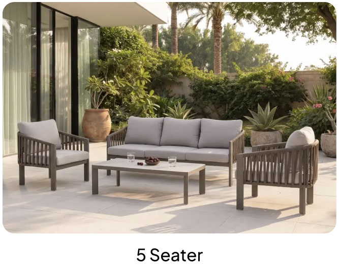 GRLPU26-Outdoor Sofa-5 Seater