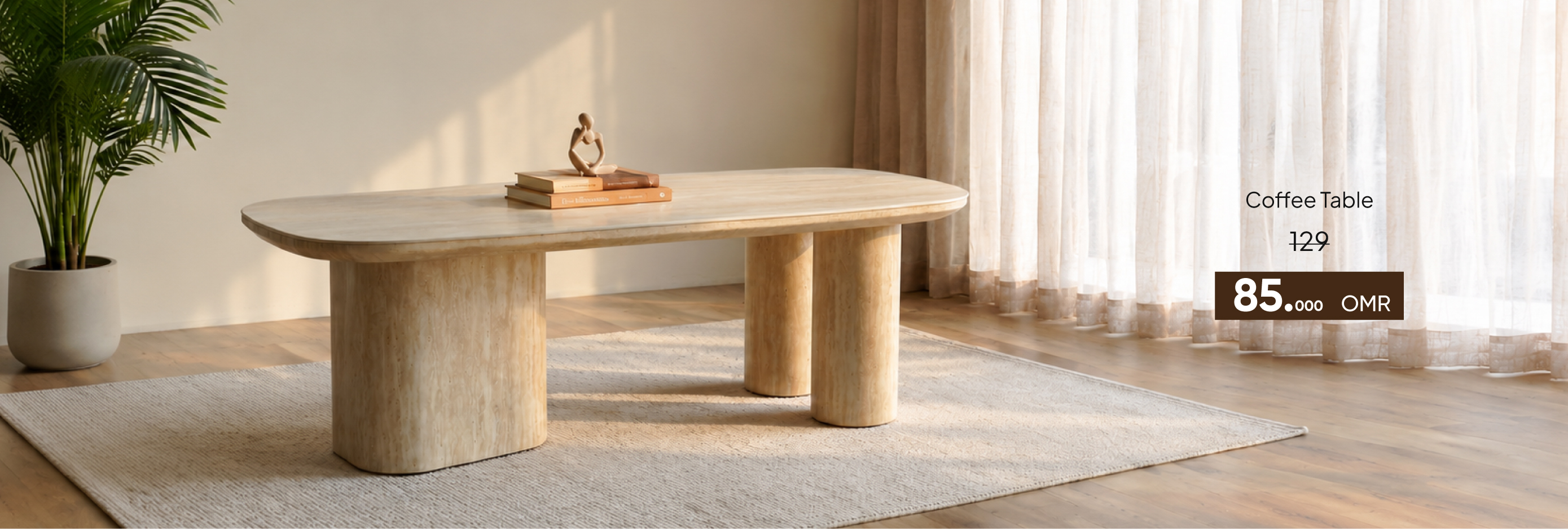DABO26-LR-CB-Coffee Table