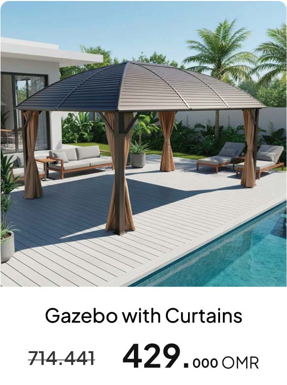 O26-BD-Gazebo with Curtains