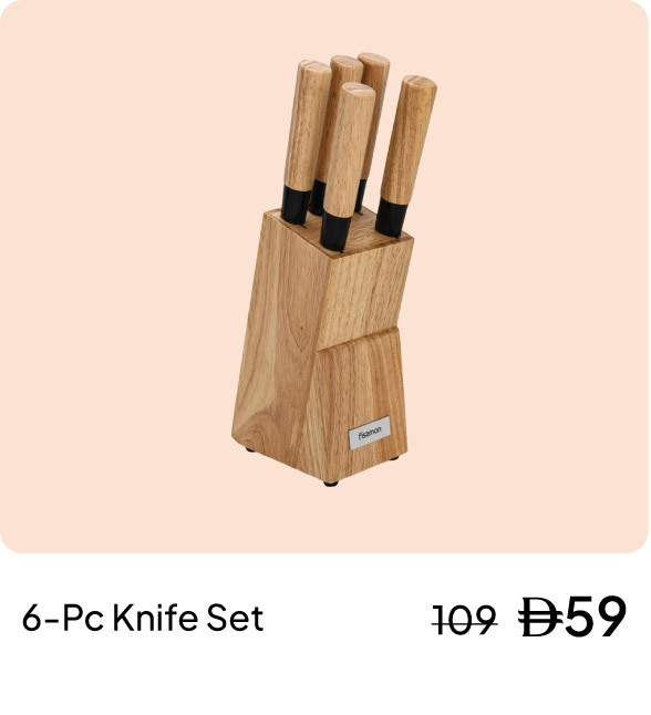 U26-Kitchen-Slider-6-pcs Knife Set