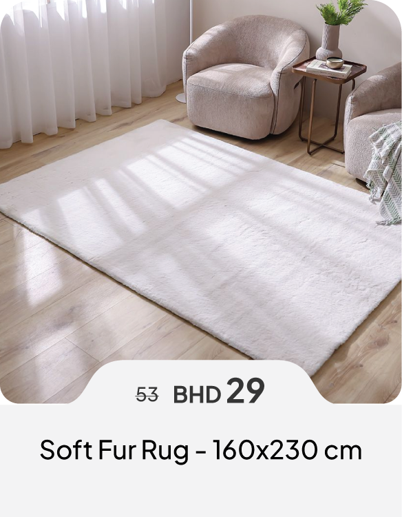 HFB26-SD-CC-Soft Fur Rug - 160x230