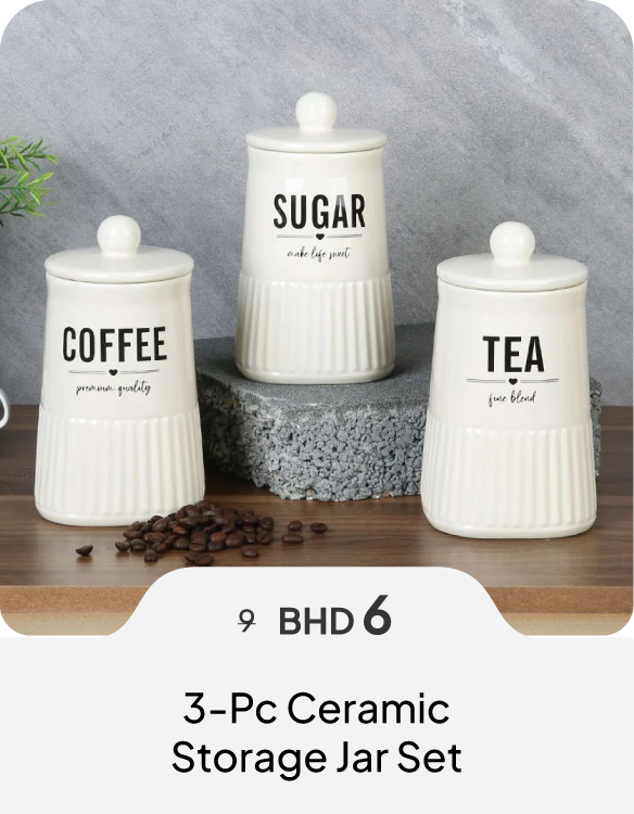HFB26-SD-CC-3-Pc C Storage Jar Set