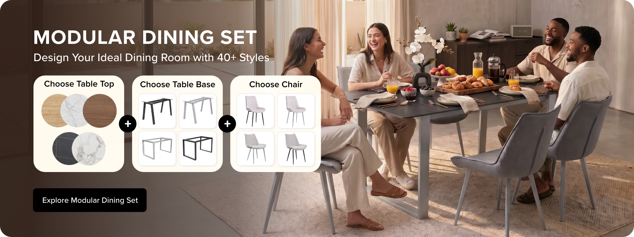 Modular Dining Set Banner