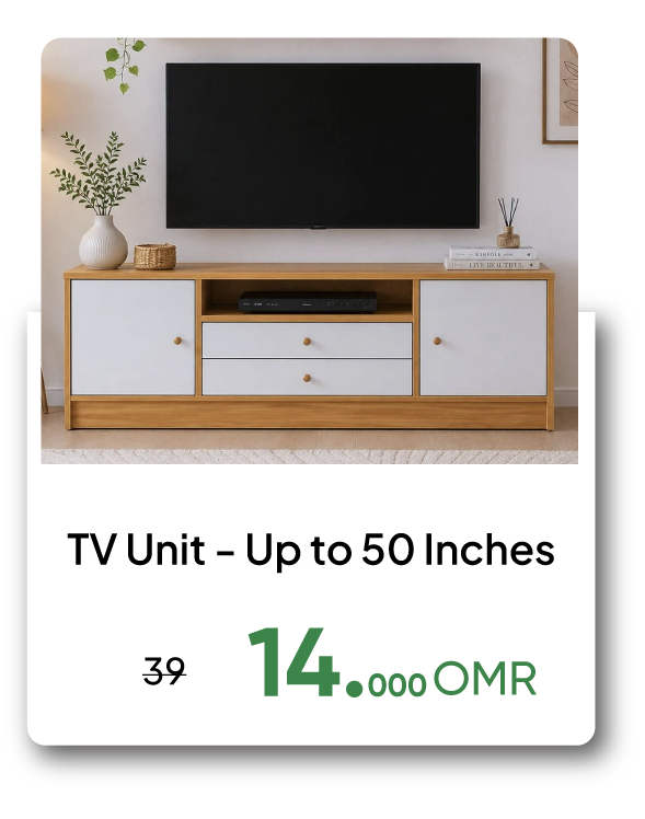BAAO26-SD-TV Unit - Up to 50 Inches