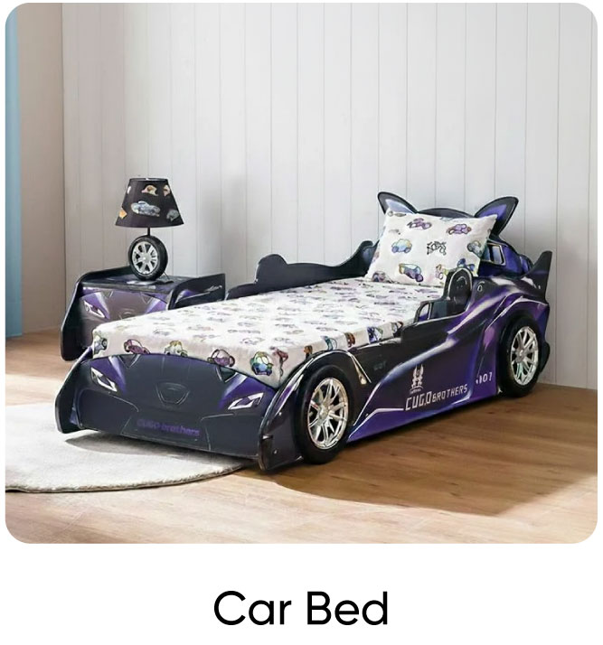 U25-Kids LP-TC-B-Car Bed