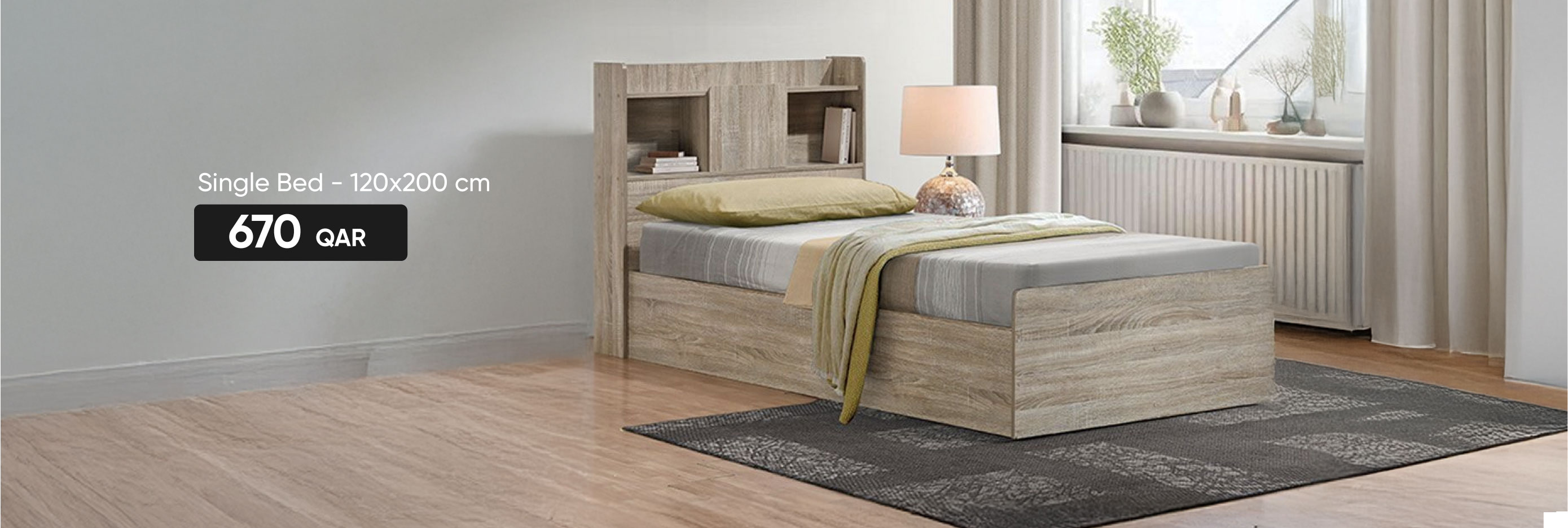 Q26-Kids-CB-Single Bed - 120x200 cm