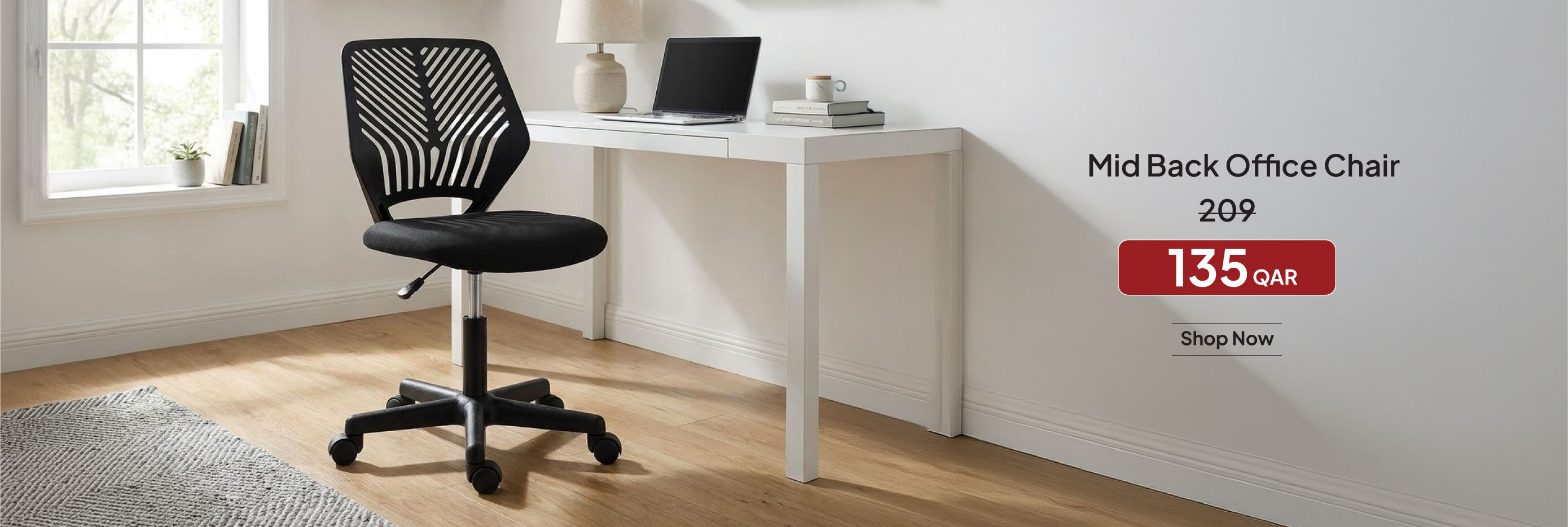 SOQ26-HO-CBJ-Mid Back Office Chair 