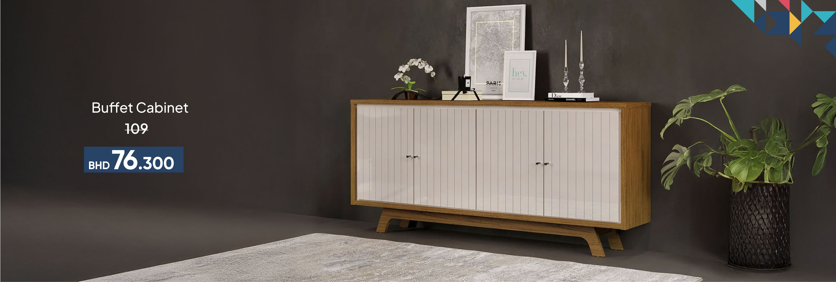 PWSB26-DR-CB-Buffet Cabinet 