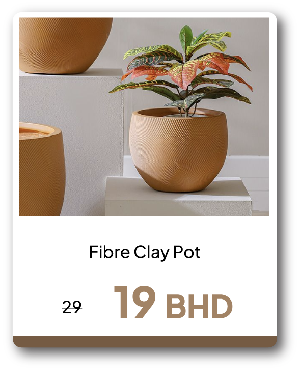 ESSB26-SD-C-Fibre Clay Pot