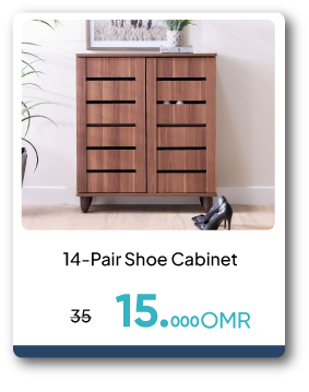 NSSO26-SD-14-Pair Shoe Cabinet