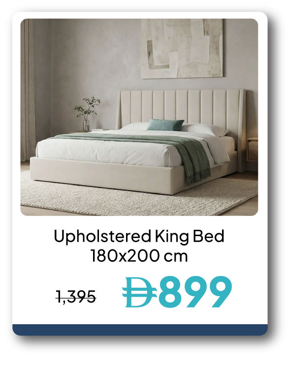 PWU26-SD-Upholstered King Bed