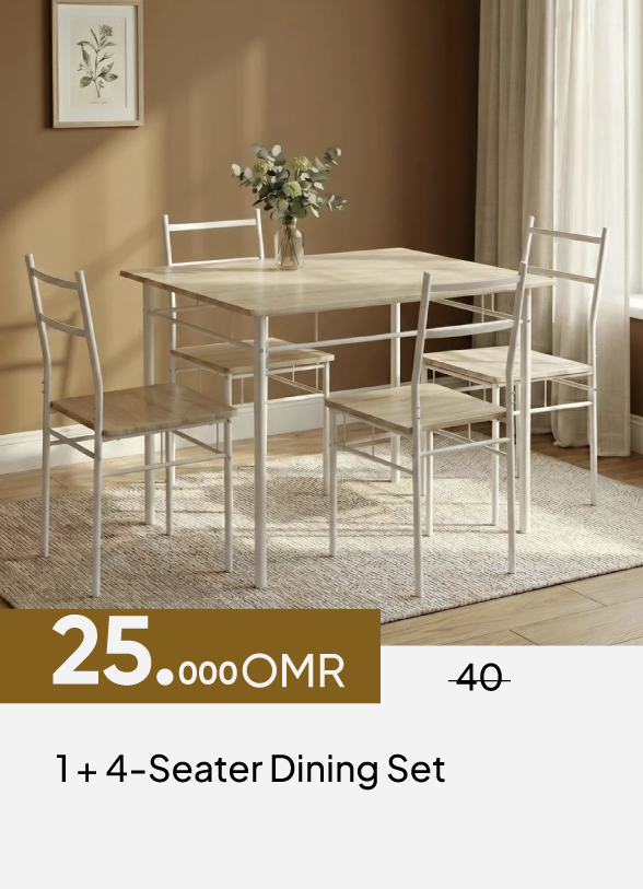 GESO26-SD-1 + 4-Seater Dining Set