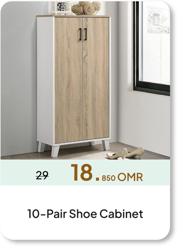 NASO26-SD-10-Pair Shoe Cabinet