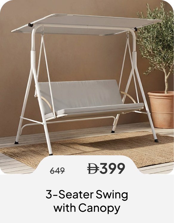 SSSU26-SD-3-Seater Swing w/ Canopy