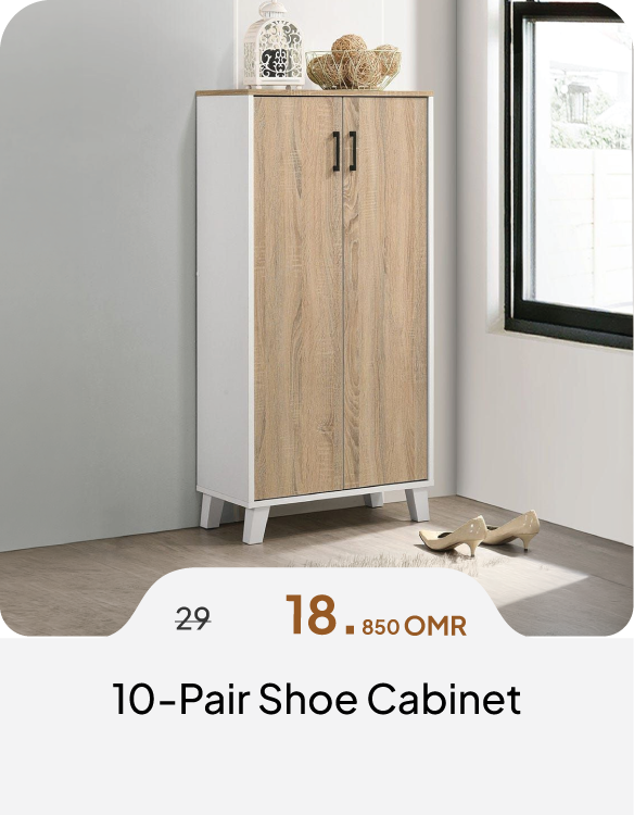 BAHO26-SD-10-Pair Shoe Cabinet