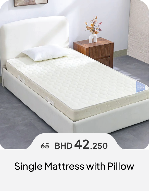 HFB26-SD-Single Mattress w/ Pillow
