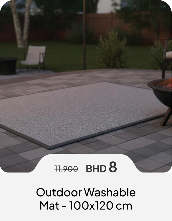 HFB26-SD-CC-Washable Mat - 100x120
