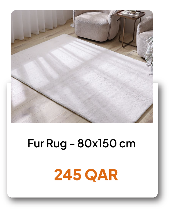 SSQ26-SDJ-Fur Rug - 80x150 cm 