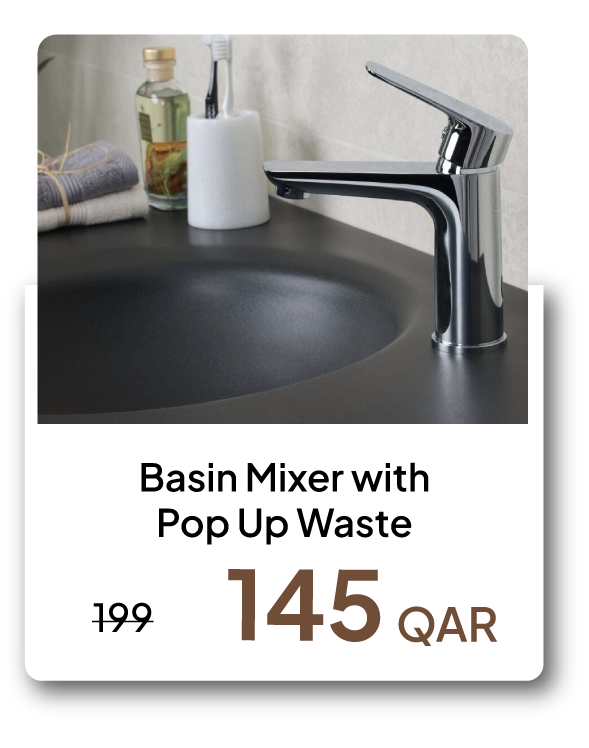 SOQ26-SDS-Basin Mixer Pop Up Waste