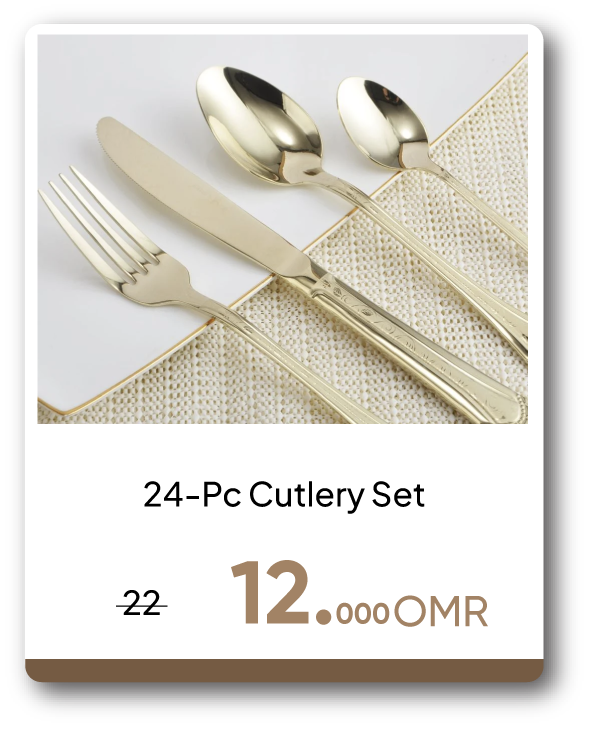 PRO26-C&C-24-Pc Cutlery Set