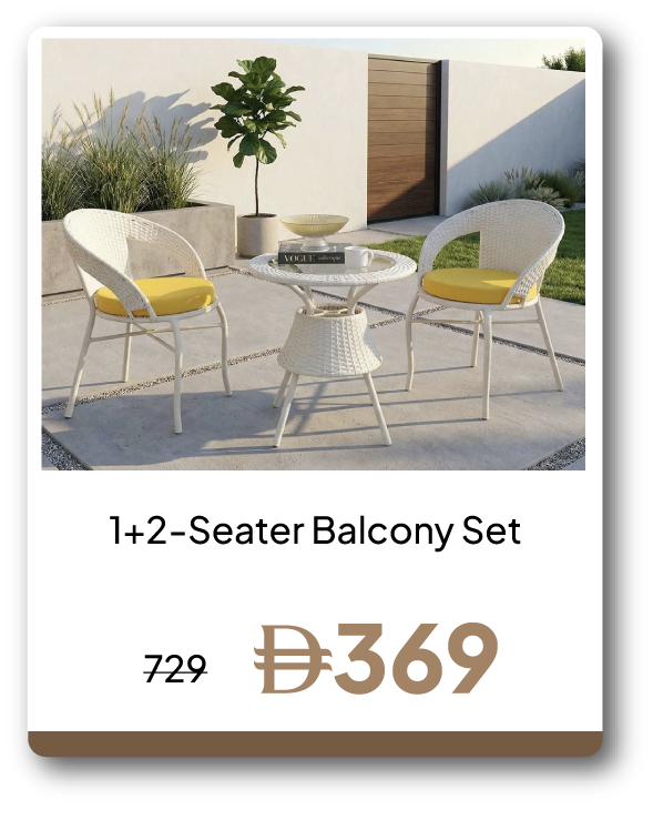 ESSU26-SD-1+2-Seater Balcony Set