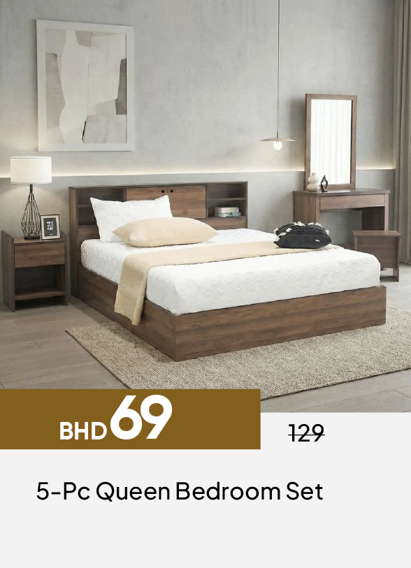 GESB26-SDF-5-Pc Queen Bedroom Set