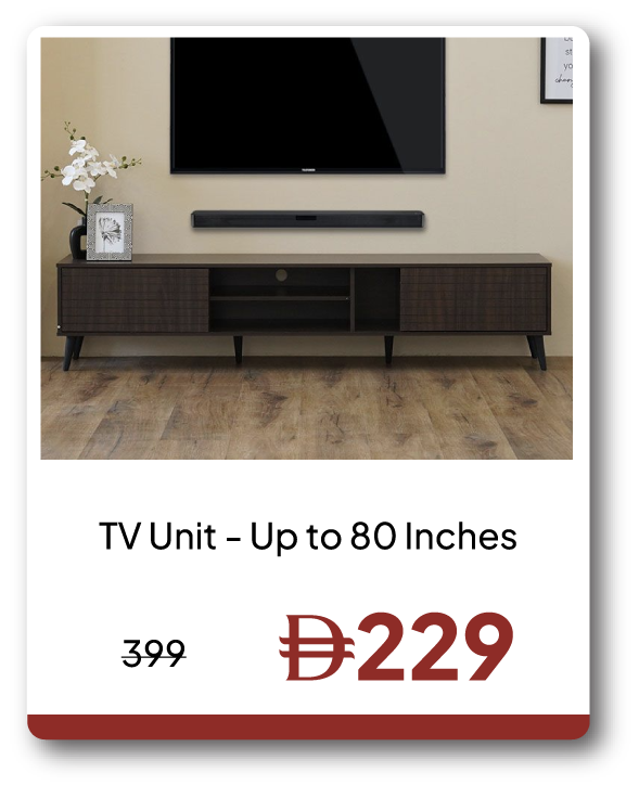 EHU26-SD-TV Unit - Up to 80 Inches