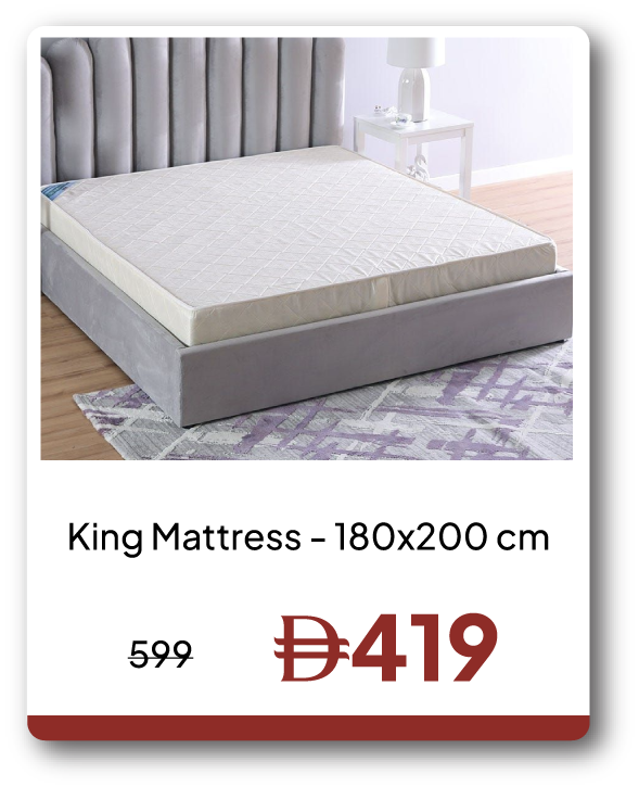 EHU26-SD-King Mattress - 180x200 cm