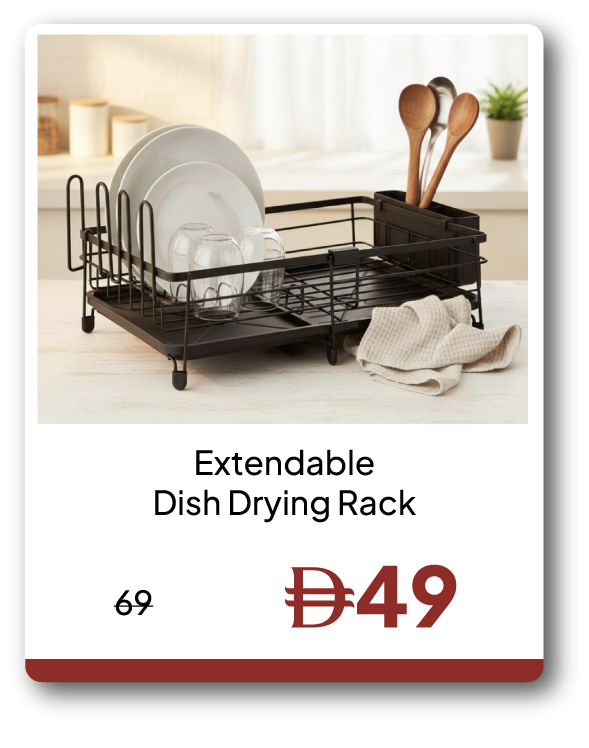 EHU26-SD-Extndable Dish Drying Rack