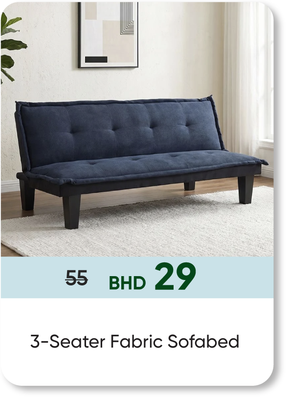 HSSB26-SD-3-Seater Fabric Sofabed 