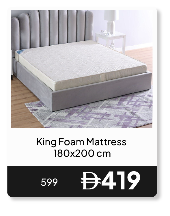 RSU26-SD-King Foam Mattress