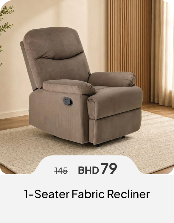 SFSB26-SD-1-Seater Fabric Recliner