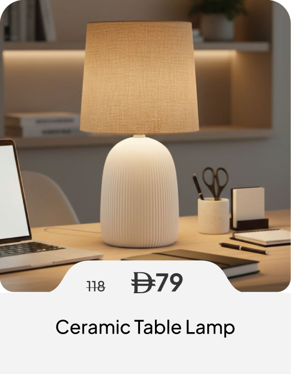 SSU26-SD-Ceramic Table Lamp