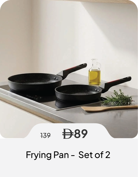 SSU26-SD-Fmn Frying Pan - Set of 2 