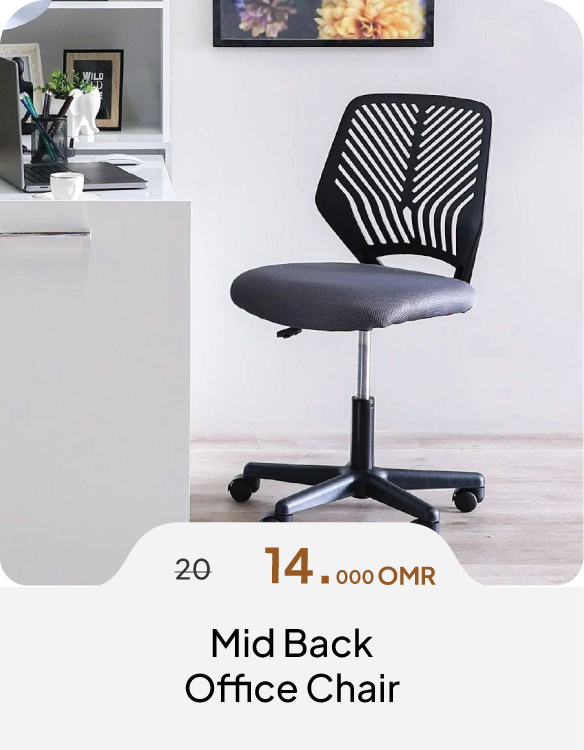 DABO26-SD-Mid Back Office Chair
