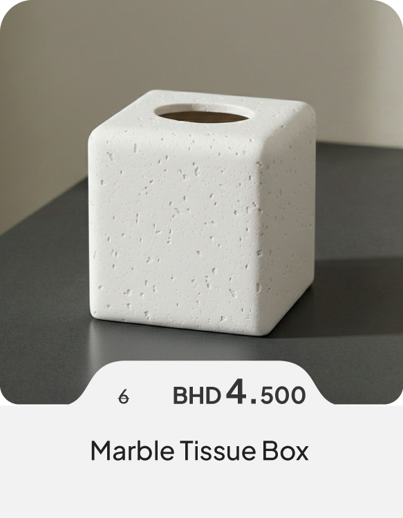 SSSB26-SD-Marble Tissue Box 