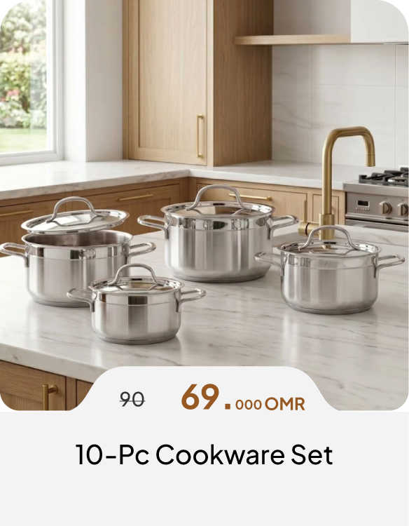 DABO26-C&C-10-Pc Cookware Set