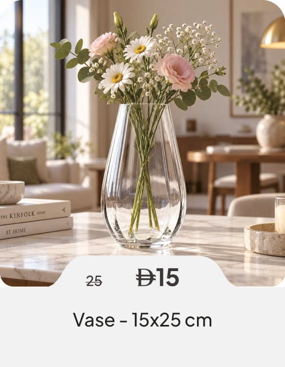HFU26-SD-Vase - 15x25 cm