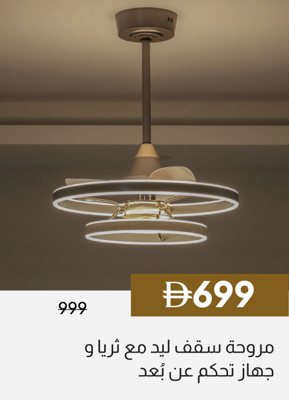 GESU26-SDC-LED Ceiling Fan W Remote