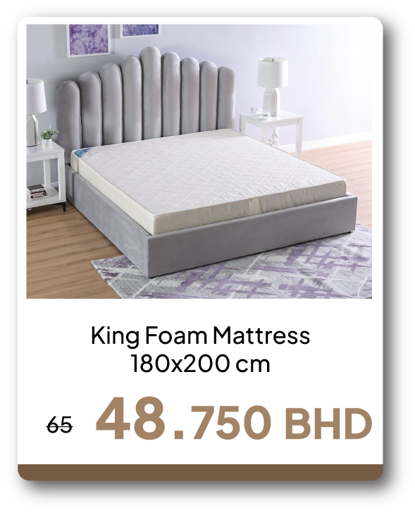 ESSB26-SD-F-King Foam Mattress